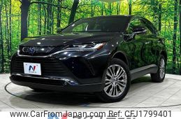 toyota harrier-hybrid 2023 CFJ1799401