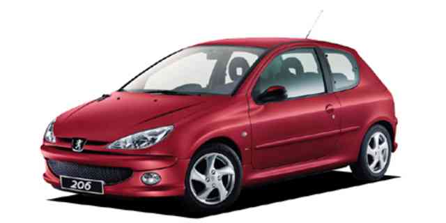 Peugeot 206 Xs Specs, Dimensions and Photos | CAR FROM JAPAN