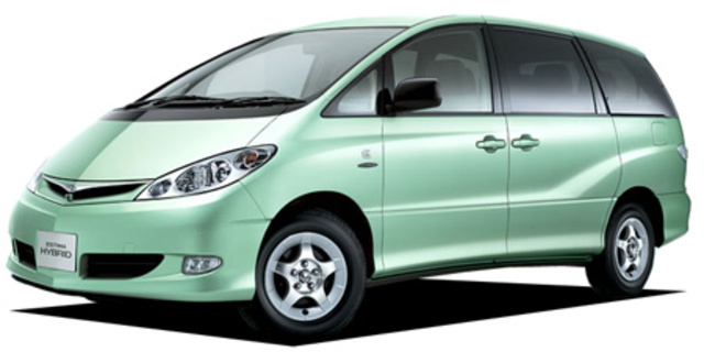 Toyota Estima Hybrid Base Grade Specs, Dimensions and Photos