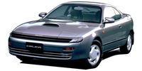 TOYOTA CELICA セリカGT-R 置時計 IG3681 1/18 Toyota Celica GT-FOUR (ST205) White | LINE UP