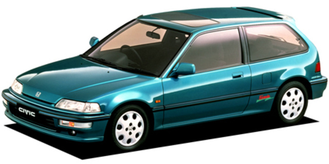 HONDA ホンダ CIVIC 25th Anniversary  25周年記念 Honda Civic 25th Anniversary Type R Phone Card Japan