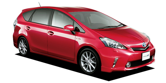 Toyota Prius Alpha S Specs, Dimensions and Photos | CAR FROM JAPAN