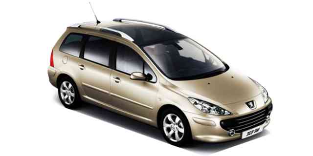 Peugeot 307 SW 2.0 16V Auto Pack specs, dimensions