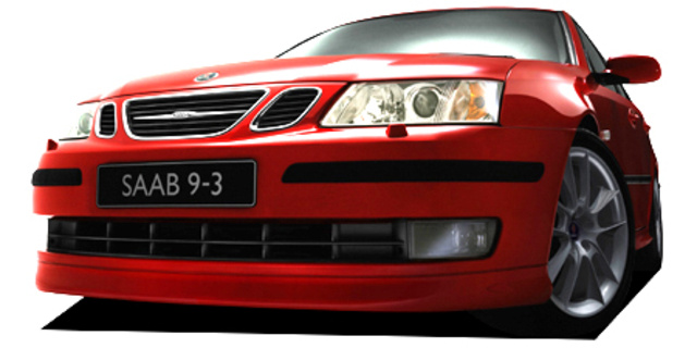 Saab 93 Series 9-3 Sport Sedan Vector Specs, Dimensions and Photos ...