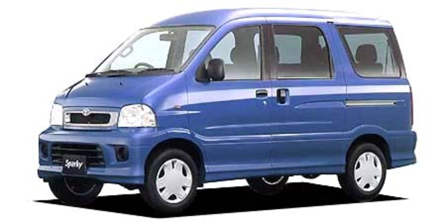 Toyota Sparky 2001 салон