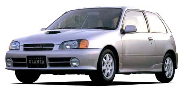 Toyota Starlet Glanza V Excerent Package Specs, Dimensions and