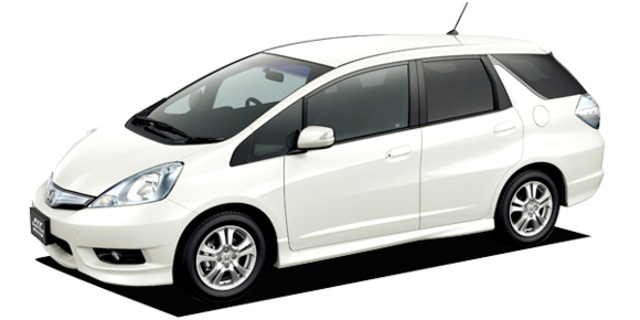 Honda Fit Shuttle Hybrid Hybrid Navi Premium Selection Specs Dimensions And Photos Car From Japan