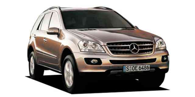 Mercedes Benz ML Class (W164) 350 specs, dimensions