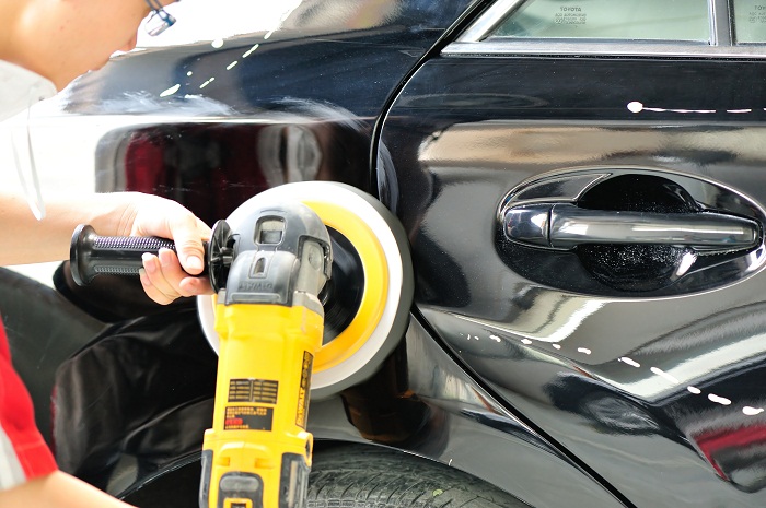 It required equipment to be able to fix a den car body repair