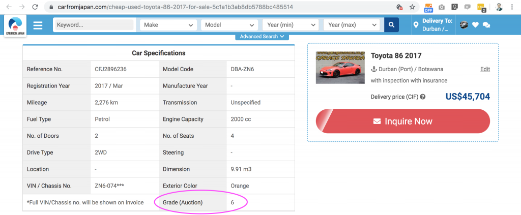 Auction Grade - where to find (2)