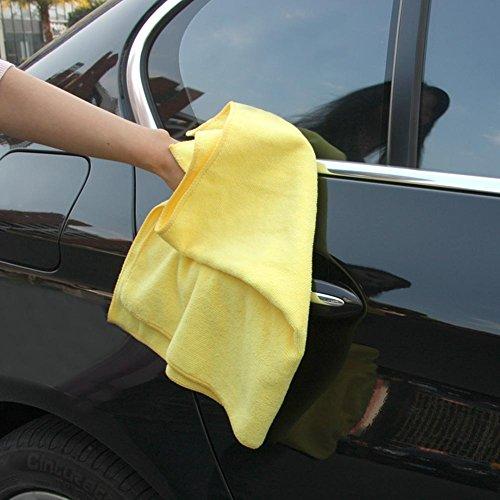 Dry your car by a clean microfiber towel