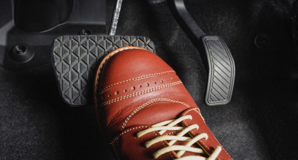 It is dangerous to have a pedal which is hard to press Signs of unsafe brakes