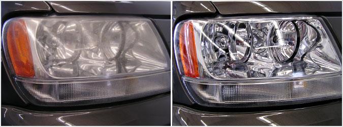 UV coat will make the lights crystal clear How to Restore Headlights Permanently