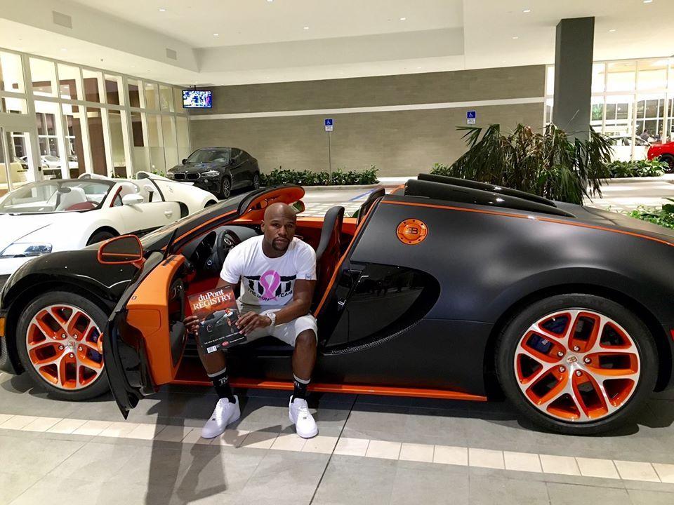 Mayweather's Bugatti Veyron. Battle of Car Collections