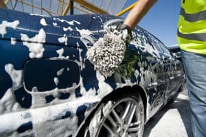 Old car wash service