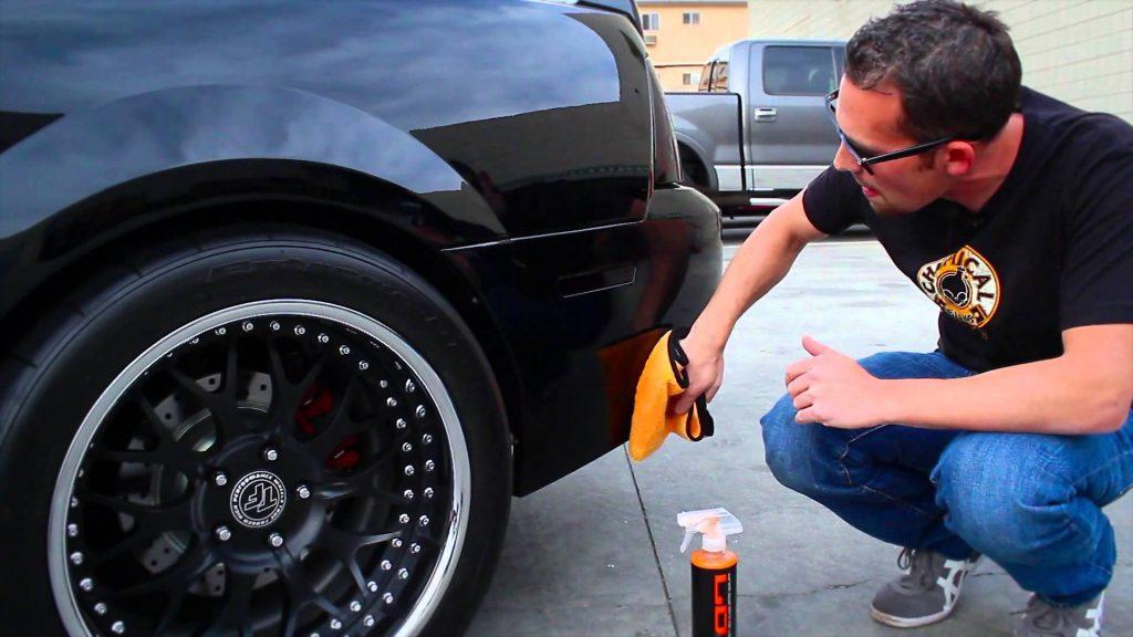 Applying the sealant for your car is an effective way to make it more shiny.