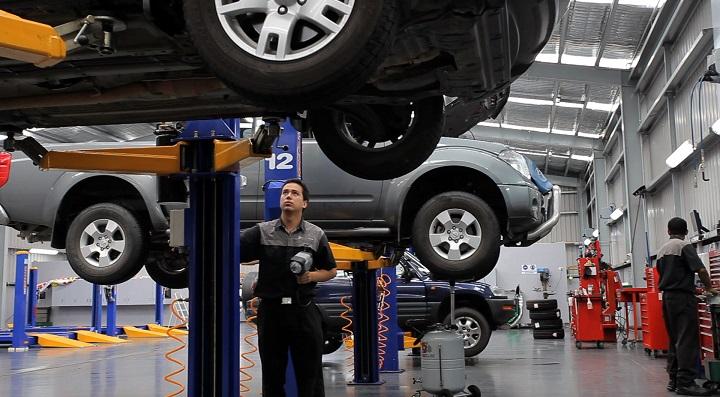 Take the car to a servicing center. car maintenance schedule