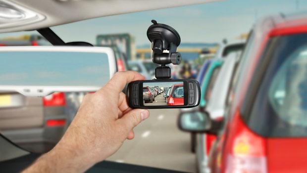 A dash cam will increase road safety. old car upgrades