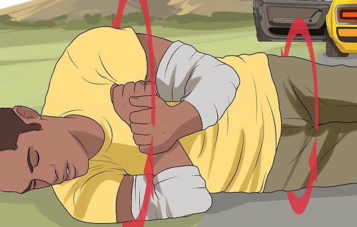 Allow yourself to roll when you contact the ground. roll when hit ground