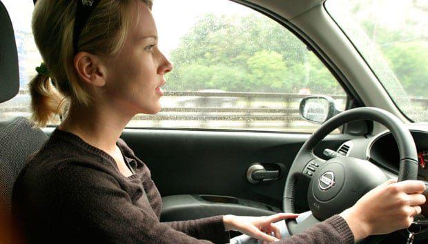 Listenging to something interesting to avoid checking the phone. Texting While Driving