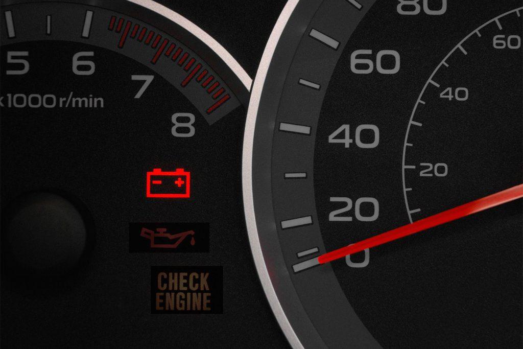 Battery Error in Dashboard Warning Light