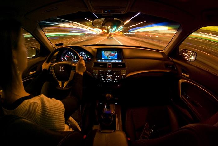 The windshield should be clean. Driving at night tips