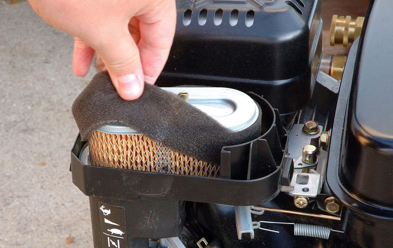 Clog the air filter with something. disable a car from running
