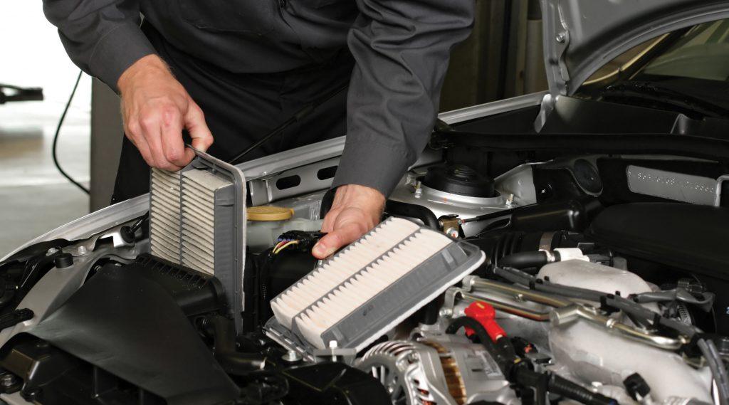 Check air filter to find out the reason