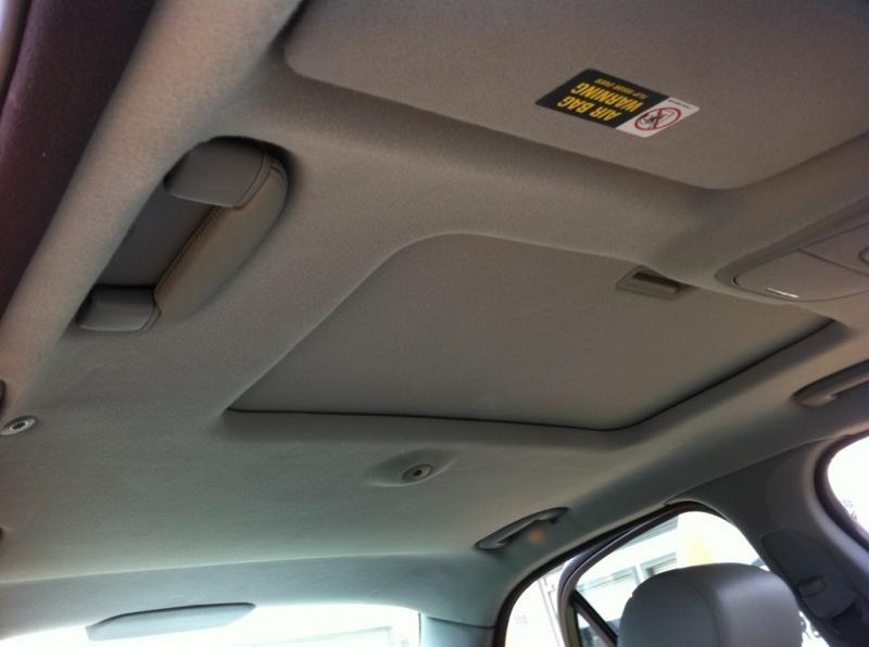 sagging headliner repair