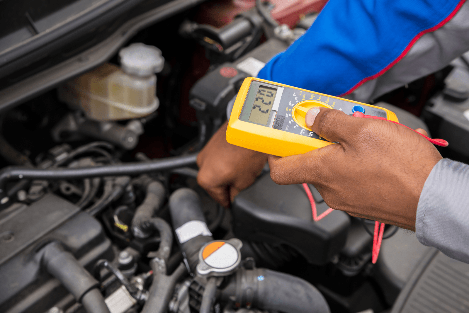 There are a couple of ways to test the alternator. battery or alternator