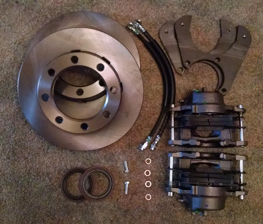 A conversion kit for Ford Sterling. how to convert drum brakes to disc brakes