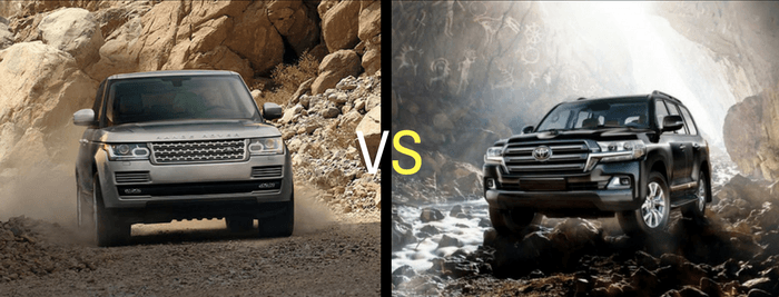 The final choice still depends on personal preferences. land cruiser vs range rover