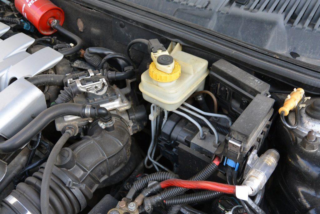 Low brake fluid