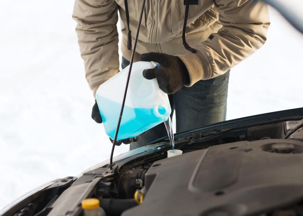Pour the solution into the washer fluid reservoir. how to make rain x at home