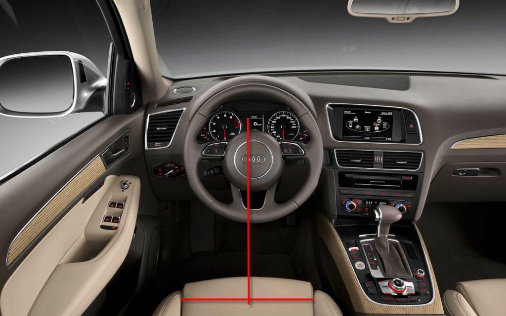 Off-road driving can mess with the wheel alignment. why is my steering wheel off center