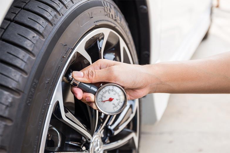 You can measure the pressure with a gauge. what is normal tire pressure