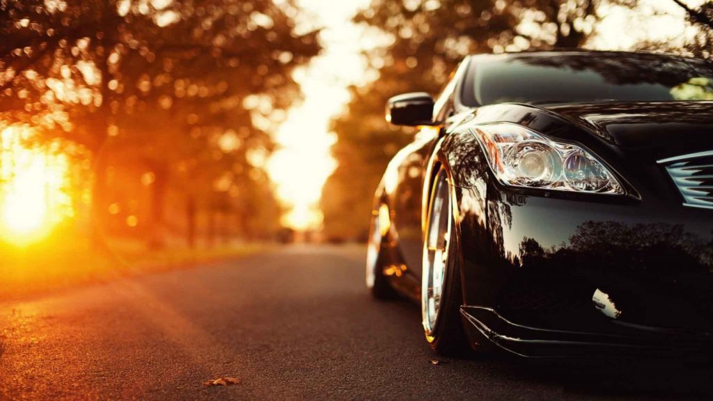 black car
