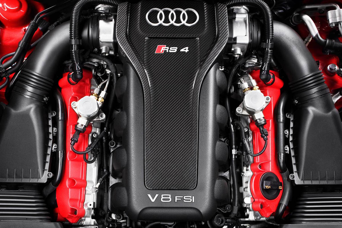 The four rings in the logo represent the four companies of the Auto Union. The word Audi in Latin means "Hear"