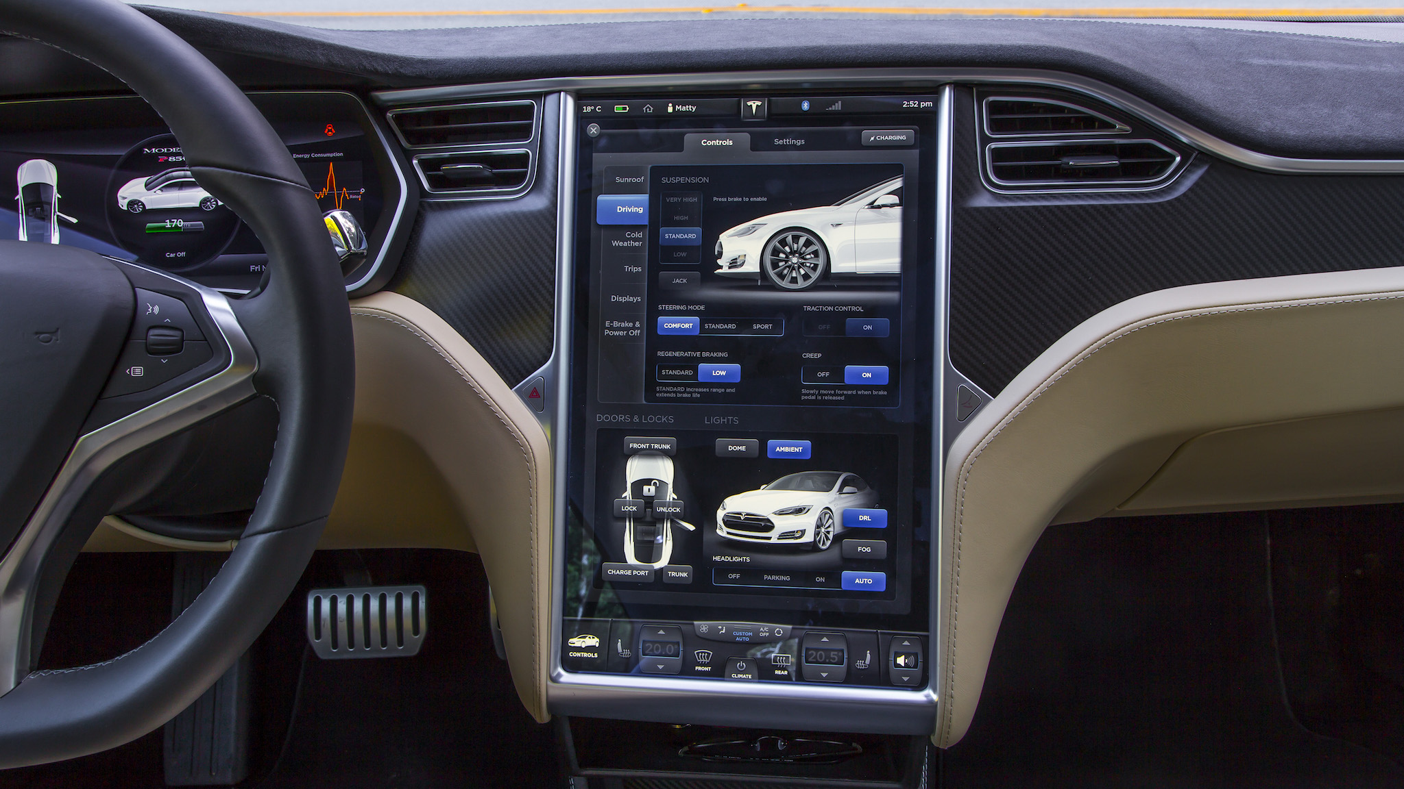 Model S is faster than the Porsche Panamera Did you know that Model S received the award of Motor Trend Car of the Year for being an electric car