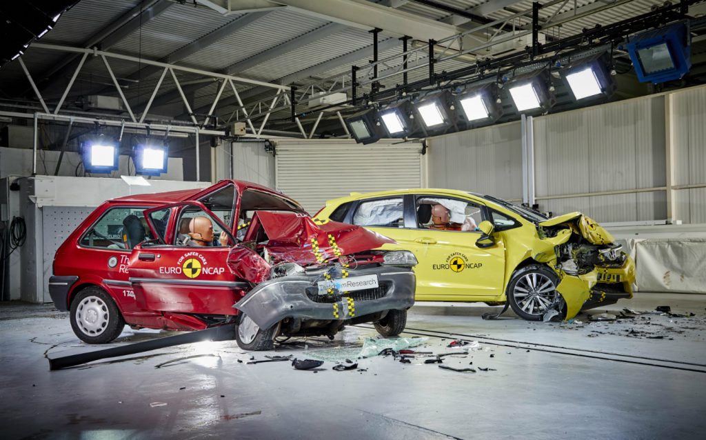 Metal cars are not effective even with the airbags Why Modern Cars Are Safer Than Older Ones