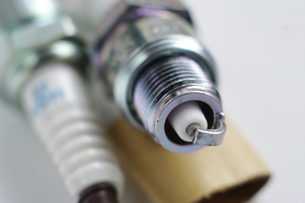 A new spark plug. gapping spark plugs