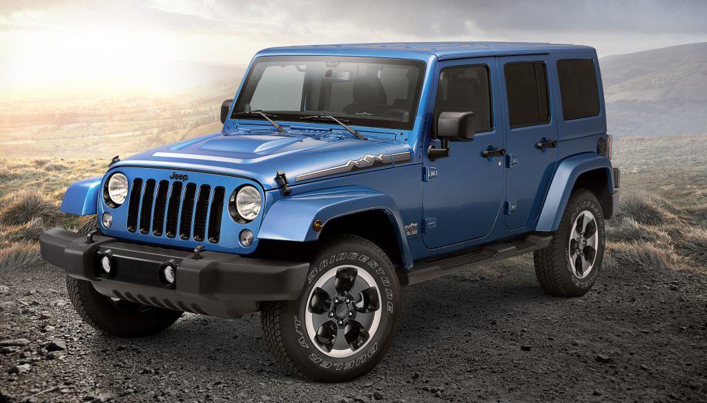 Wrangler offers different trims for driving in the snow Wrangler Polar Edition