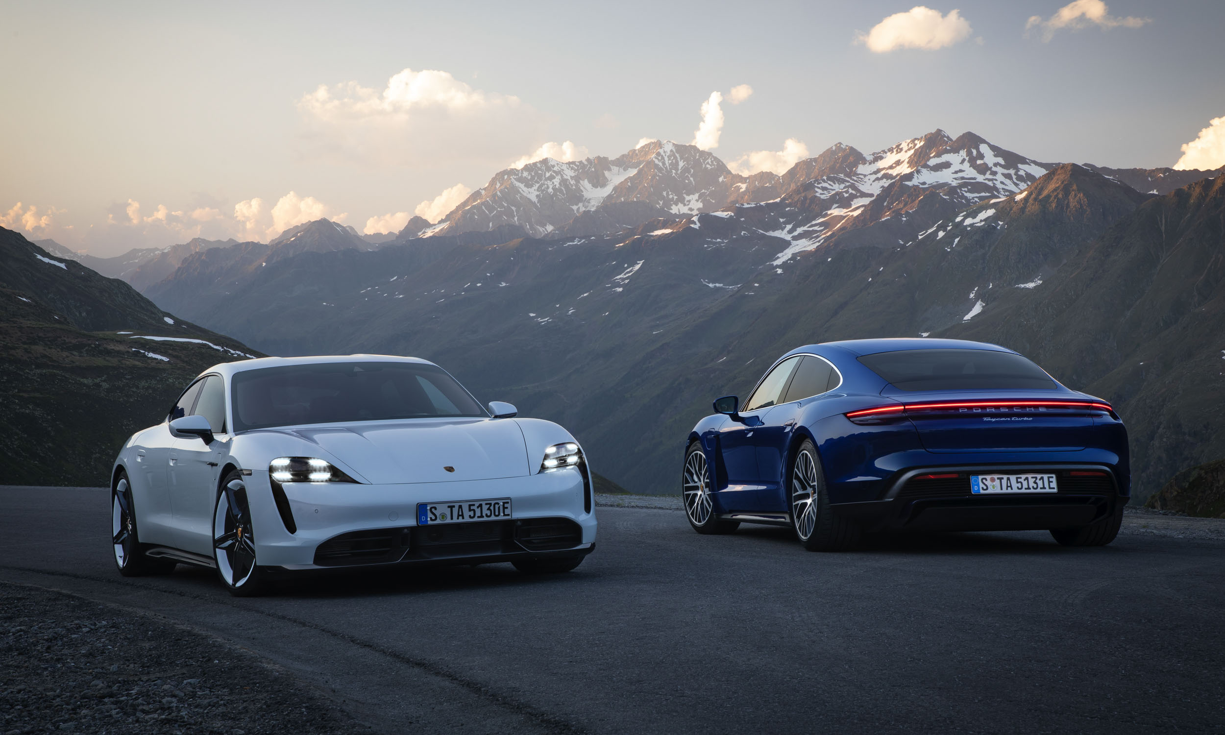 Porsche Taycan luxury cars