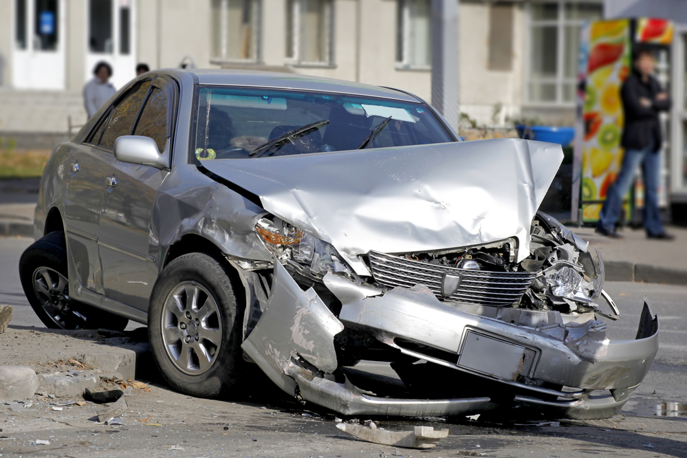 car after accident