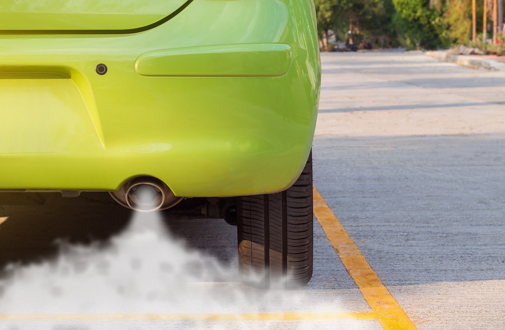 Vehicle Emission bad charcoal canister
