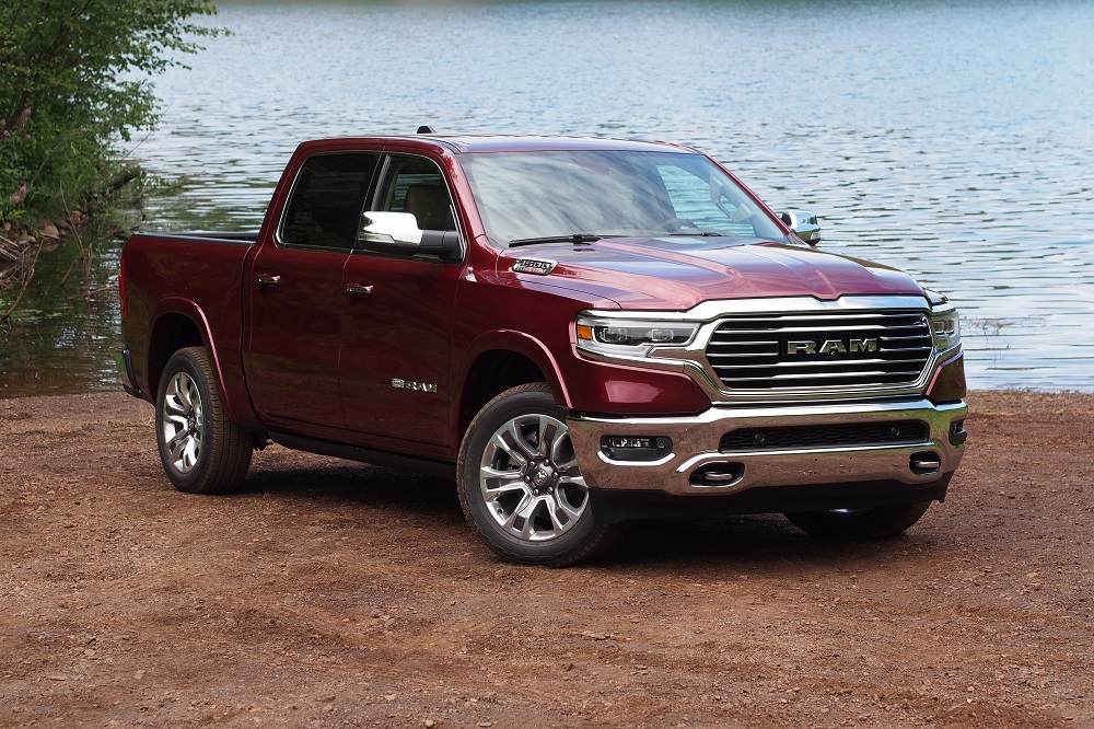 2020 Ram 1500 Eco Diesel cars with longest range