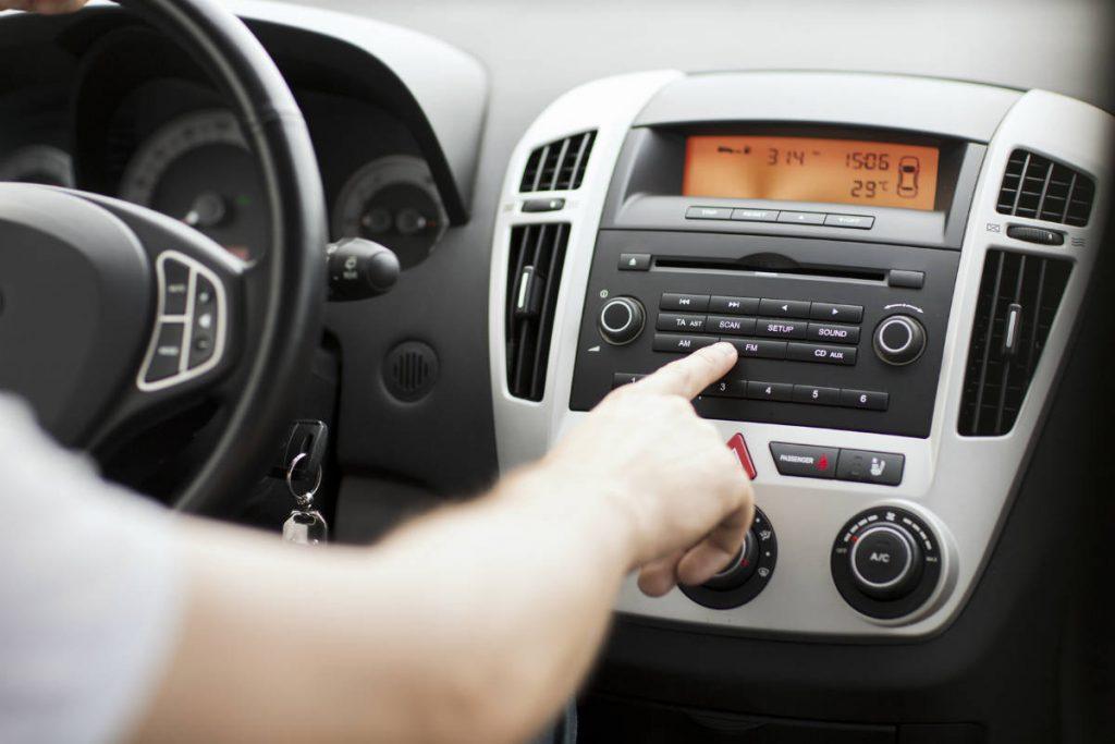 Playing Music in the Car Dangerous driving songs