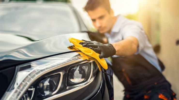 Car Disinfecting car buying in lockdown
