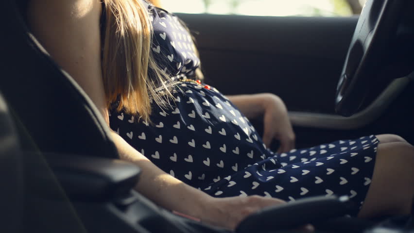 Adjust the Seat. wearing a seatbelt while pregnant