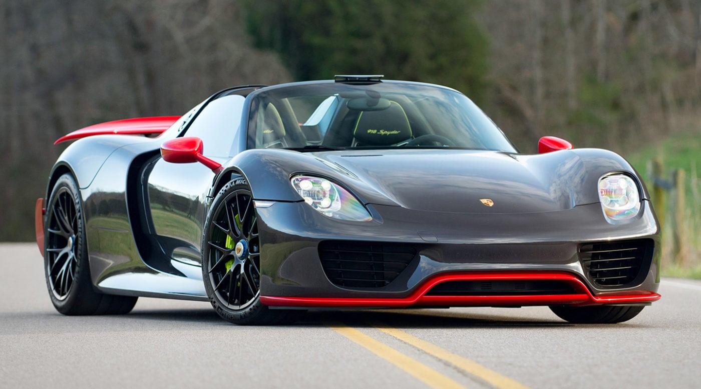 Porsche-918-Spyder fastest accelerating car